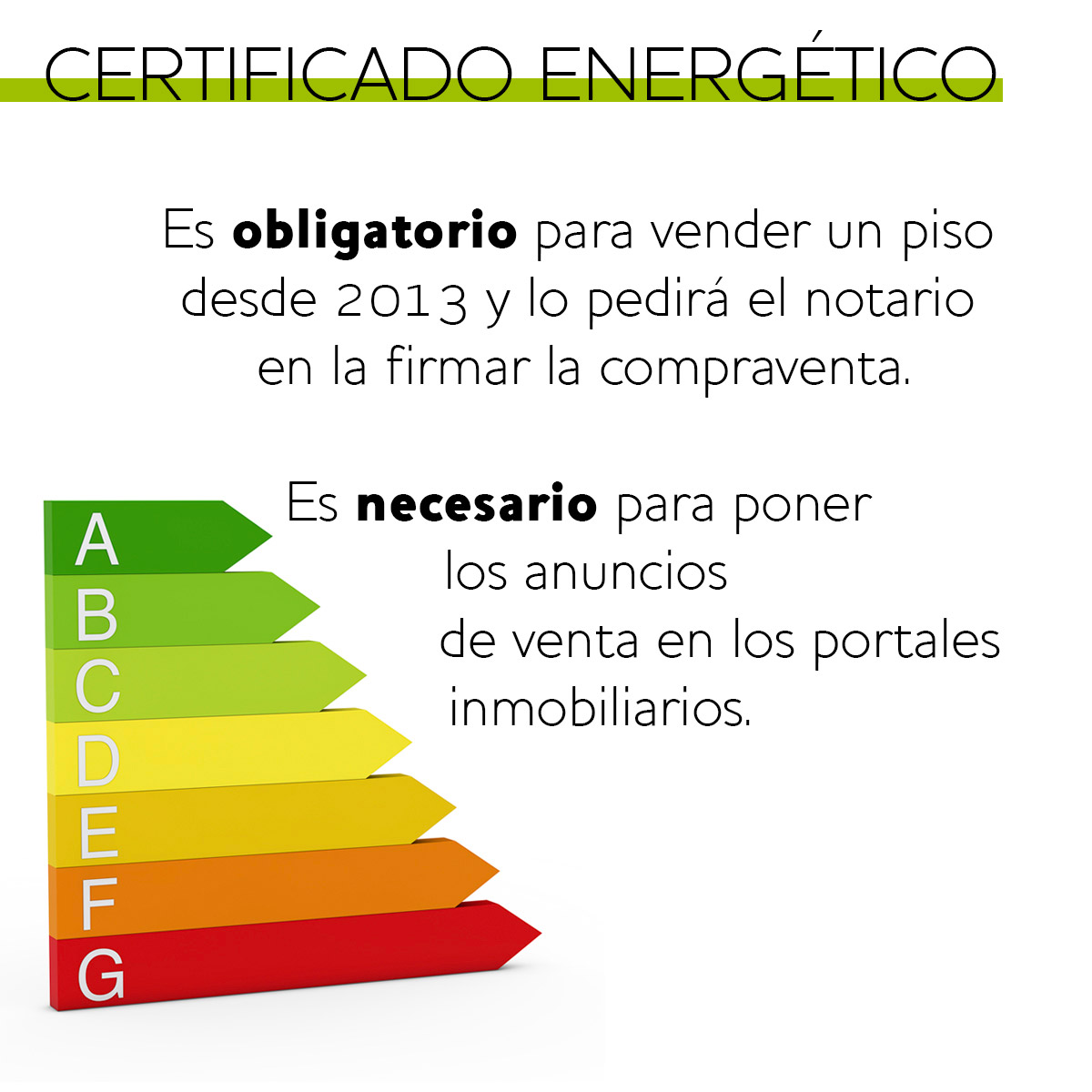 certificado energetico Inmobiliaria en Bilbao