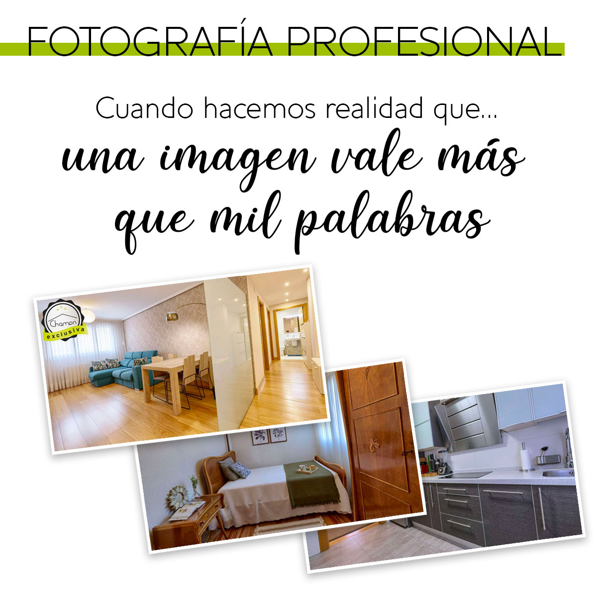 <font color="A7BF38">Las fotos de tu piso hechas por un fotógrafo profesional</font>